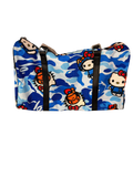 Blue Hello Kitty Bape Duffel Carry