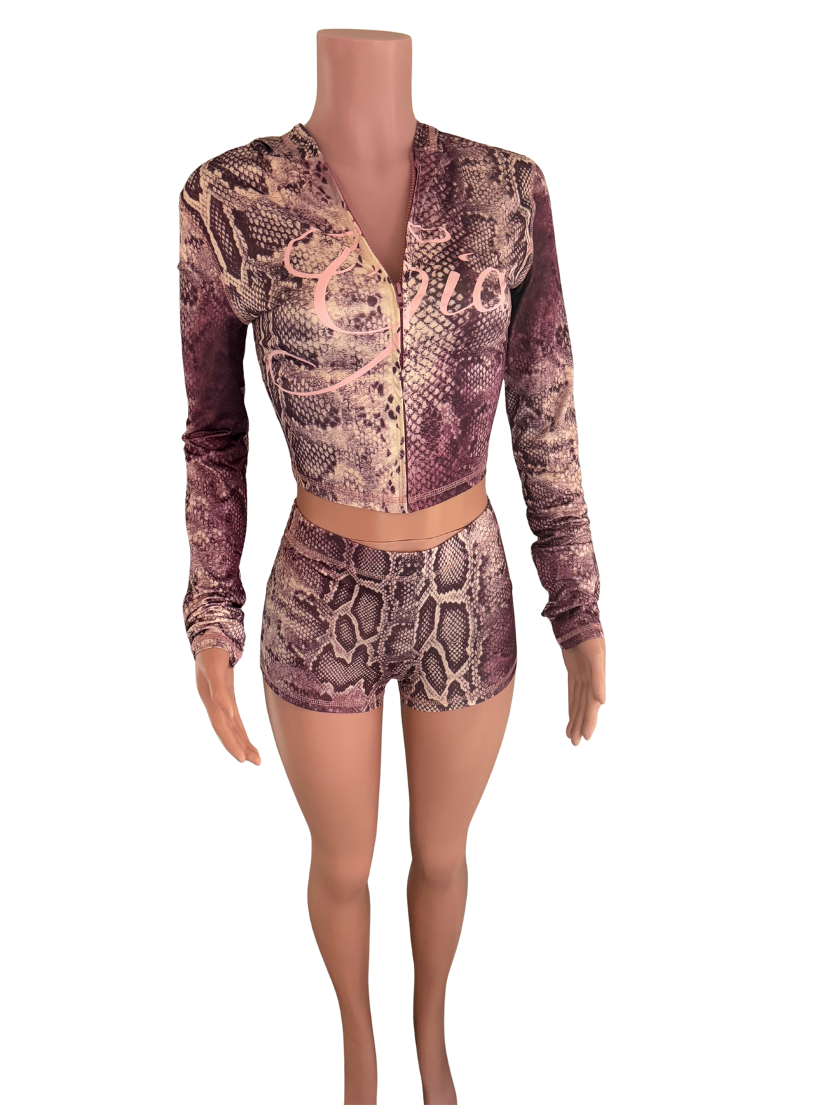 Snake Print Gia Set *Shorts*